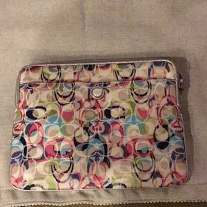 COACH  Padded IPad Case